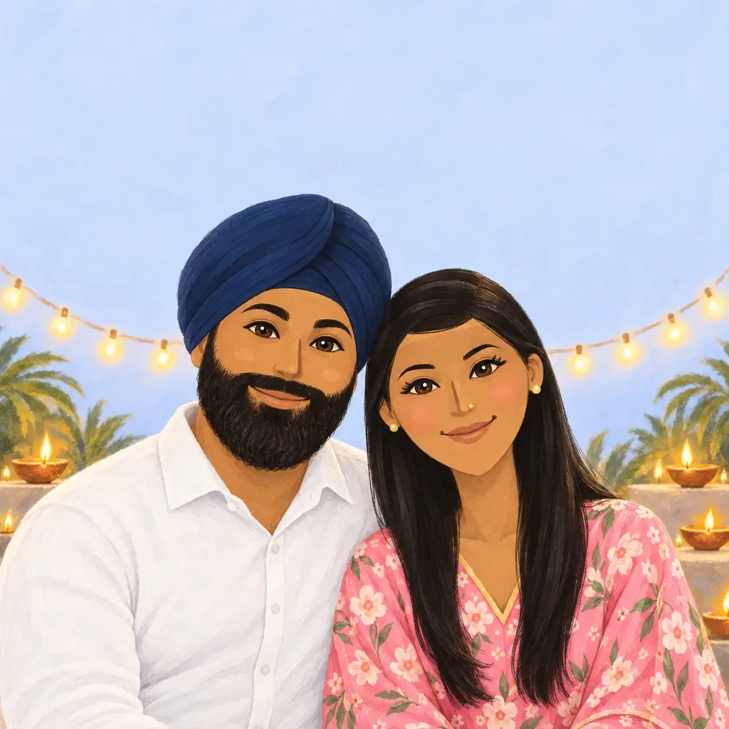 Painted for Diwali